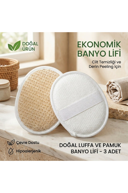 Banyo Lifi Peeling Lifi %100 Pamuk